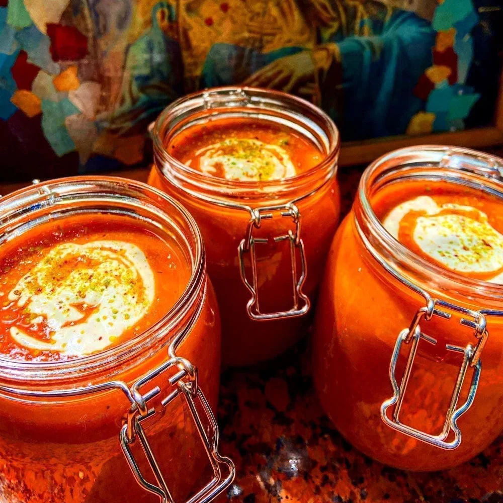 Cream of tomato soup